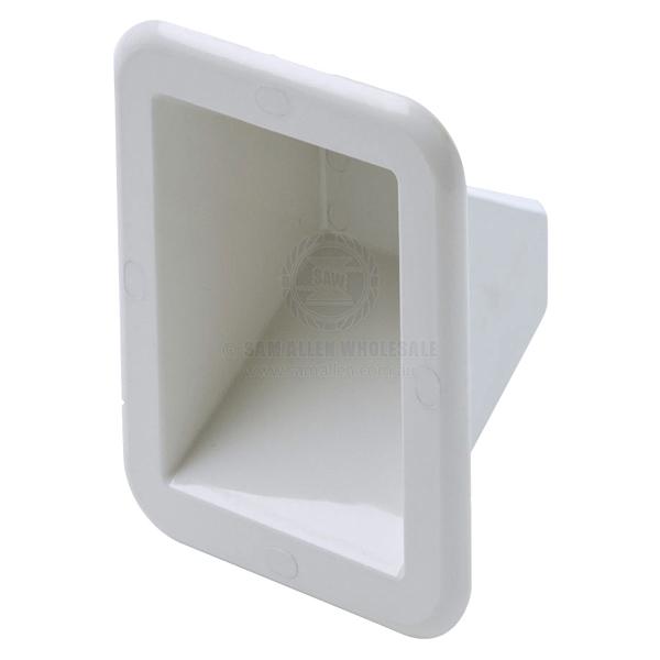 CAN-SB STORAGE BOXES - OPEN SIDE - RECESSED MOUNT - ASA PLASTIC