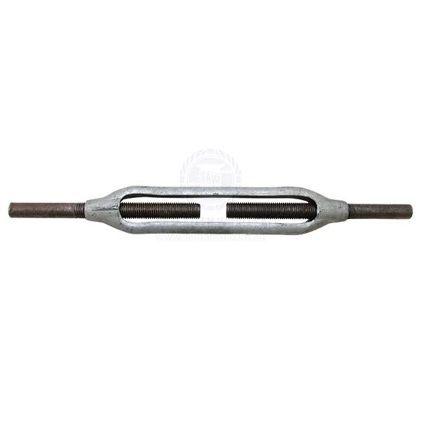 TURNBUCKLE - STUB & STUB - GALVANISED