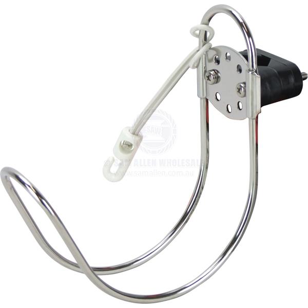 LIFEBUOY HOLDER - STAINLESS STEEL