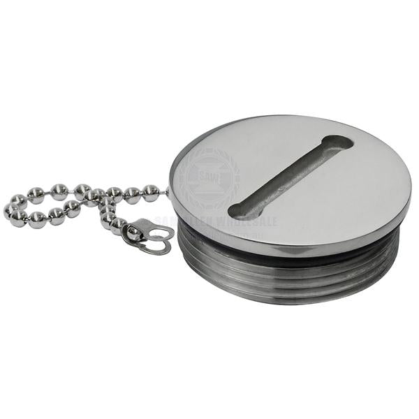 DECK FILLERS - REPLACEMENT CAPS BSP - STAINLESS STEEL