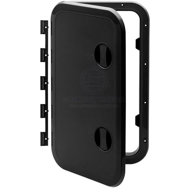 ACCESS HATCHES - REMOVABLE & FIXED HINGE - ASA PLASTIC - DUAL HANDLE