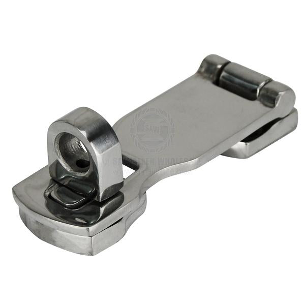 HASP & STAPLE - TWISTLOCK - CAST STAINLESS STEEL
