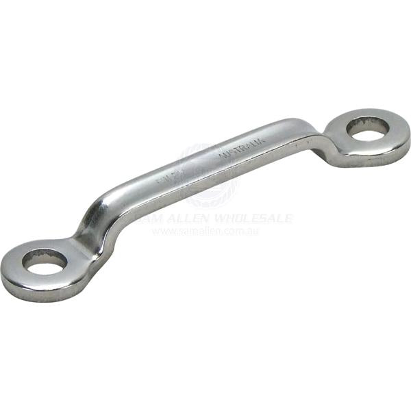 WEBBING STRAP - RILEY - STAINLESS STEEL