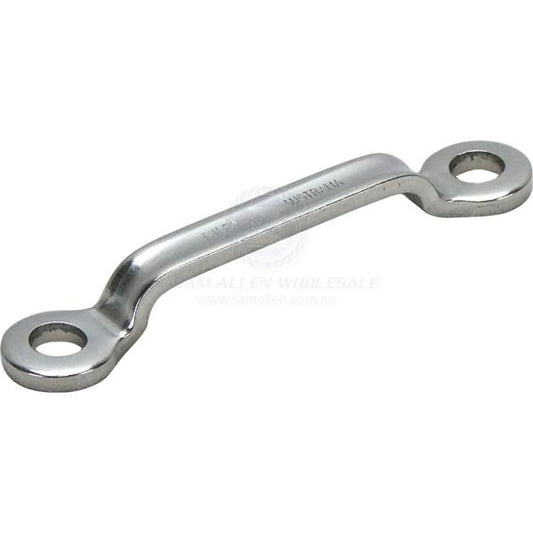 WEBBING STRAP - RILEY - STAINLESS STEEL