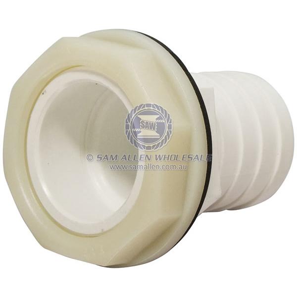 TANK FITTINGS - 1-1/2 INCH BSP - NYLON