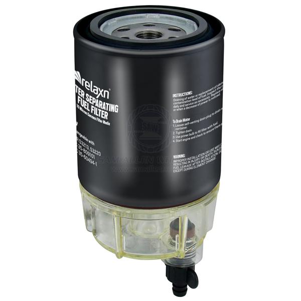 MERCURY WATER SEPARATING FUEL FILTER - RELAXN