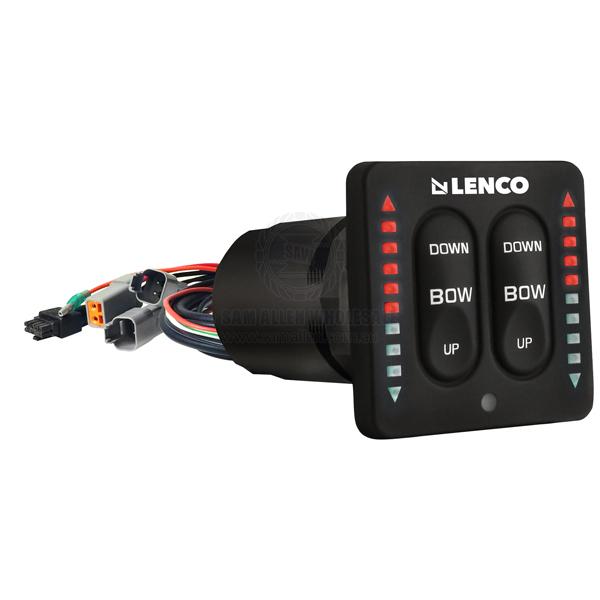 LENCO TRIM TAB SWITCH KIT - LED INDICATOR INTEGRATED
