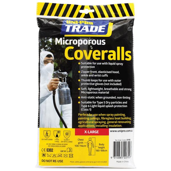 COVERALLS - MICROPOROUS