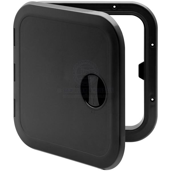 ACCESS HATCHES - REMOVABLE & FIXED HINGE - ASA PLASTIC - SINGLE HANDLE