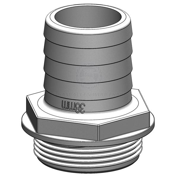 TRUDESIGN AQUAVALVE HOSE TAILS - STRAIGHT