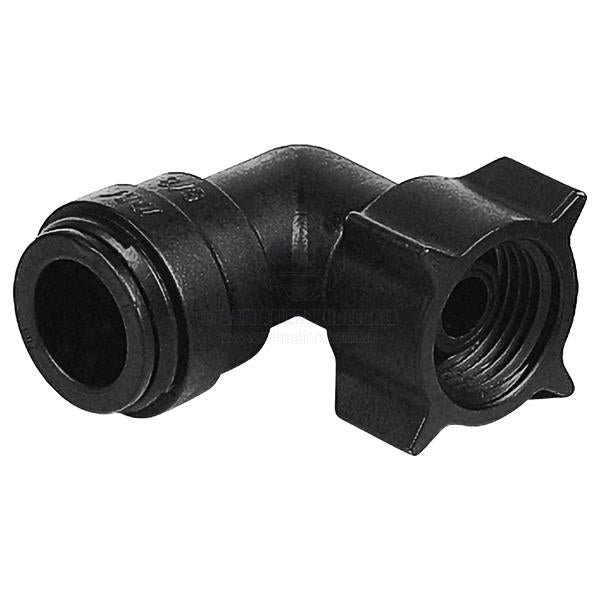 DMFIT CONNECTOR ELBOW SWIVEL BSPPF - 15MM TUBE