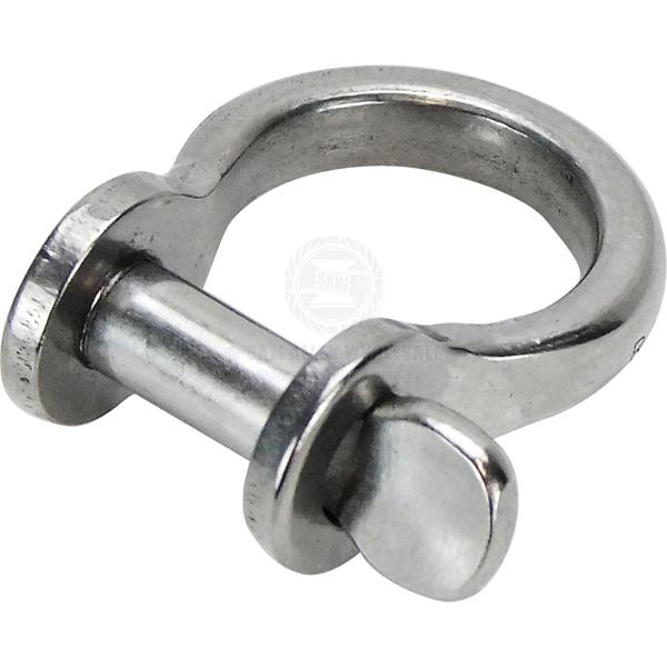 RILEY SHACKLES - BOW - STAINLESS STEEL