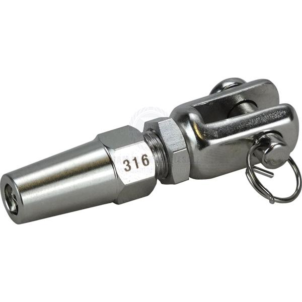SWAGELESS TERMINAL - FORK - S/S