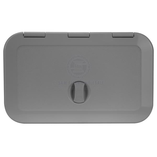 ACCESS HATCHES - REMOVABLE & FIXED HINGE - ASA PLASTIC - SINGLE HANDLE