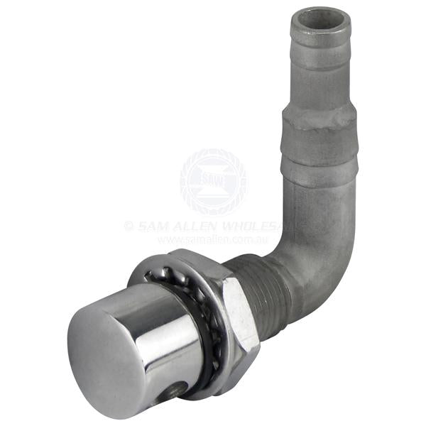 FUEL BREATHER - ROUND HEAD - STAINLESS STEEL