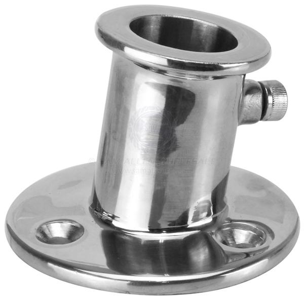 FLAG POLE SOCKETS - STAINLESS STEEL