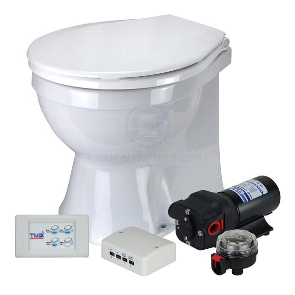 TMC TOILETS - ELECTRIC - QUIET OPERATION - LARGE BOWL