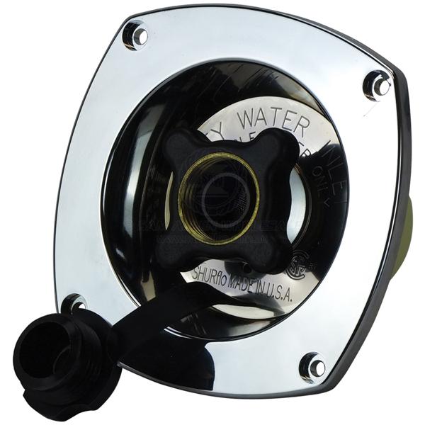 SHURFLO FRESH WATER INLET - PRESSURE REGULATORS - RECESSED