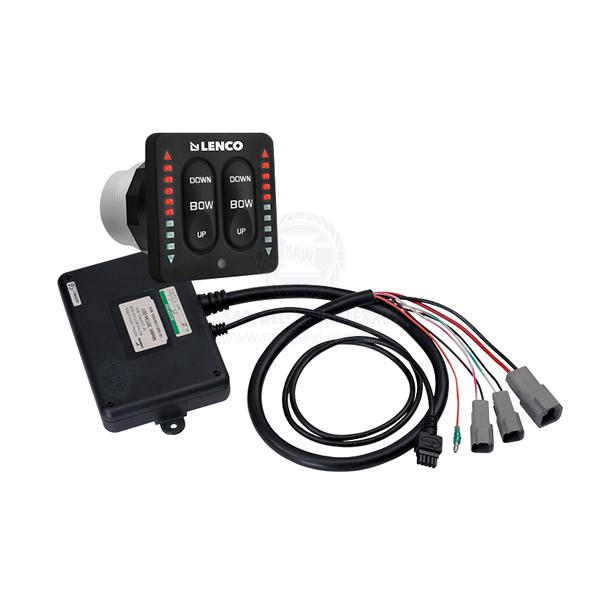 LENCO TRIM TAB SWITCH KIT - LED INDICATOR - 2 PIECE KIT