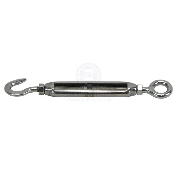 TURNBUCKLES - OPEN BODY - HOOK & EYE - S/S