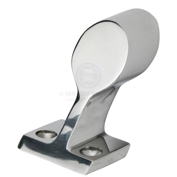 HAND RAIL - END SUPPORTS - STAINLESS STEEL