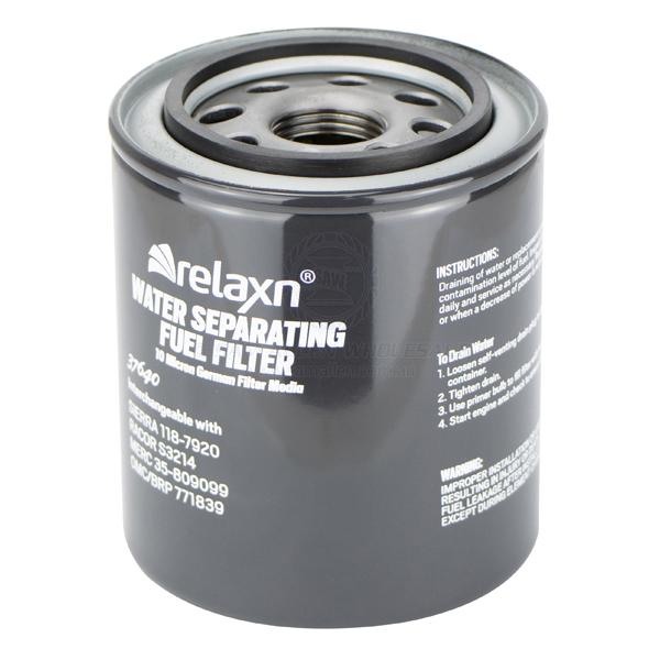 OMC WATER SEPARATING FUEL FILTER ELEMENT TO SUIT CLEAR BOWL - RELAXN