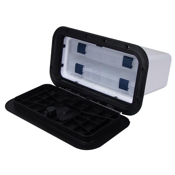 TACKLE BOXES - POLYMER PLASTIC WITH TACKLE TRAYS