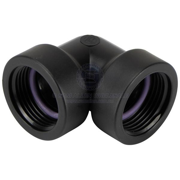 COUPLINGS - 90° ELBOW - BSP FEMALE - POLYPROPYLENE