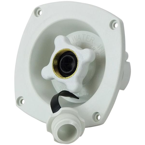 SHURFLO FRESH WATER INLET - PRESSURE REGULATORS - RECESSED