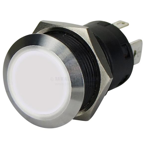 RELAXN 20A PUSH BUTTON SWITCHES - STAINLESS STEEL