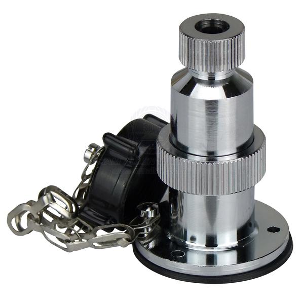 ELECTRICAL - CONNECTORS - CHROME PLATED BRASS