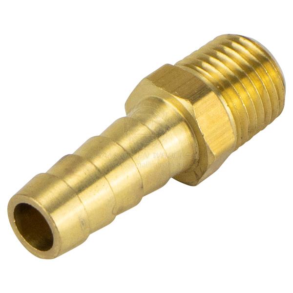 HOSE TAILS - MALE BRASS STRAIGHT