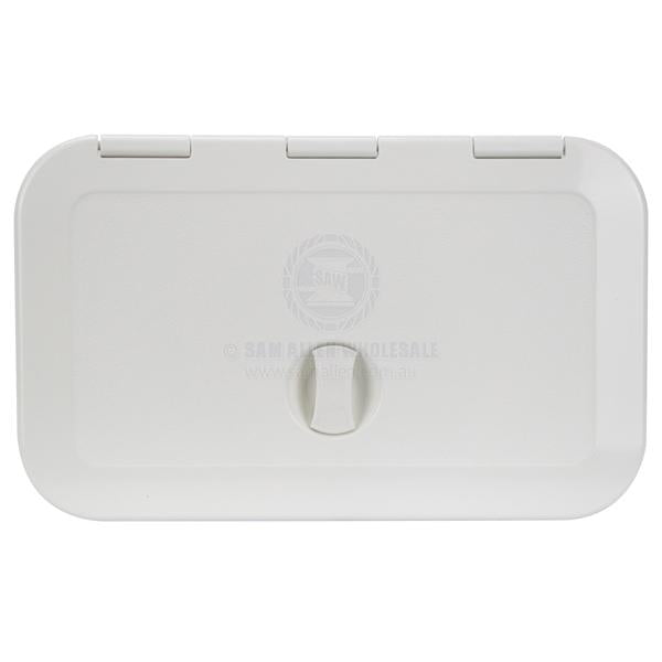 ACCESS HATCHES - REMOVABLE & FIXED HINGE - ASA PLASTIC - SINGLE HANDLE