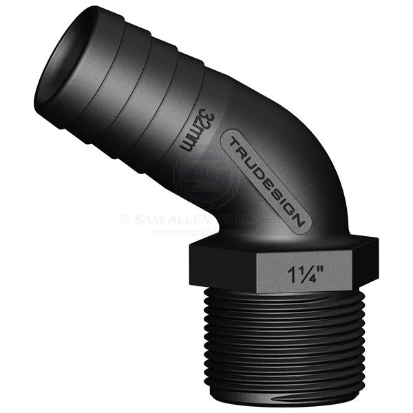 TRUDESIGN HOSE TAILS - MALE 120°