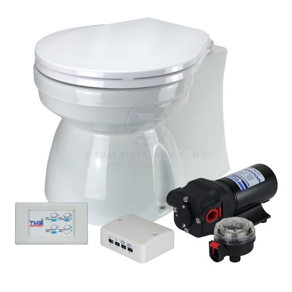 TMC TOILETS - ELECTRIC - QUIET OPERATION - SMALL BOWL