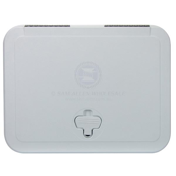 ACCESS HATCHES - HINGED - SARALON PLASTIC - JIM BLACK