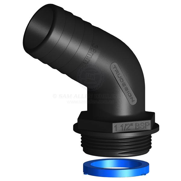 TRUDESIGN AQUAVALVE HOSE TAILS - ANGLED