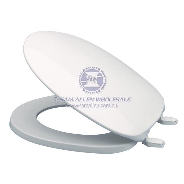 TOILET - SEAT & LID ASSEMBLY PLASTIC SOFT CLOSE - MATRO