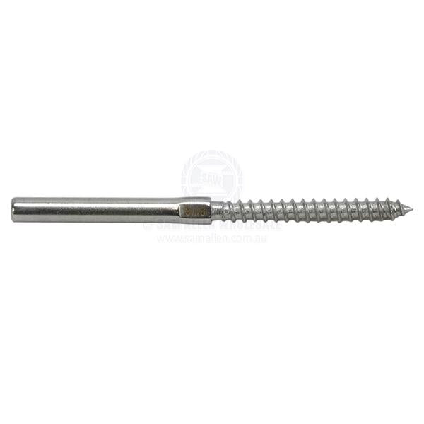 SWAGE TERMINALS - SCREW - STAINLESS STEEL