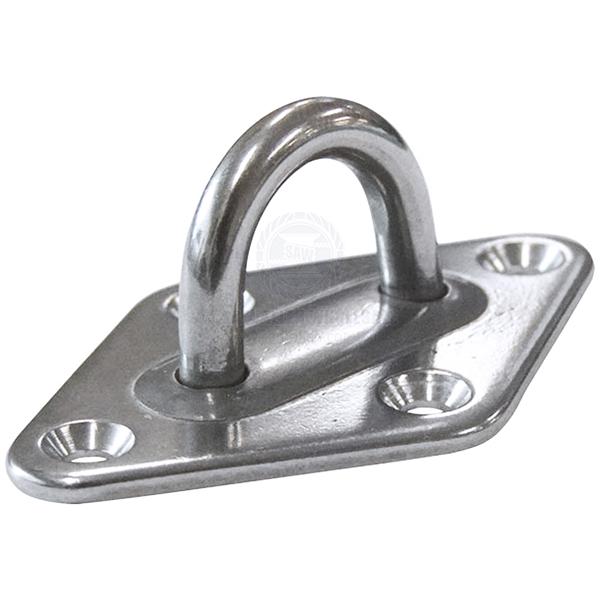 PAD EYES - DIAMOND - STAINLESS STEEL