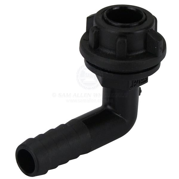 TANK FITTINGS - 3/8 INCH BSP - ELBOW