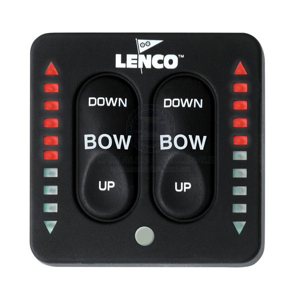 LENCO TRIM TAB SWITCH KIT - LED INDICATOR - 2 PIECE KIT