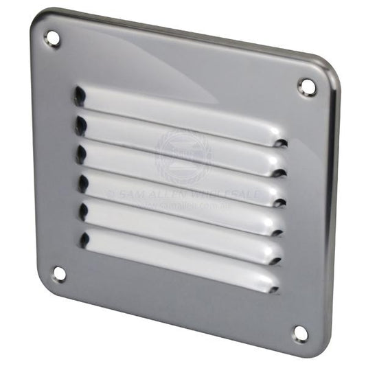 VENT - ROLLED EDGE LOUVRE - STAINLESS STEEL