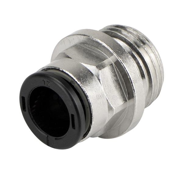 CAN-SB CONNECTOR STRAIGHT BSPPM X 12MM TUBE