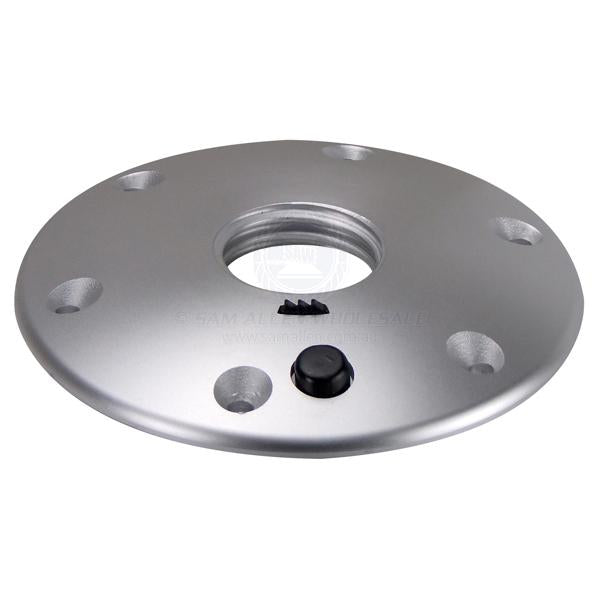 RELAXN TABLE PEDESTAL - ADJUSTABLE - ANODISED ALUMINIUM