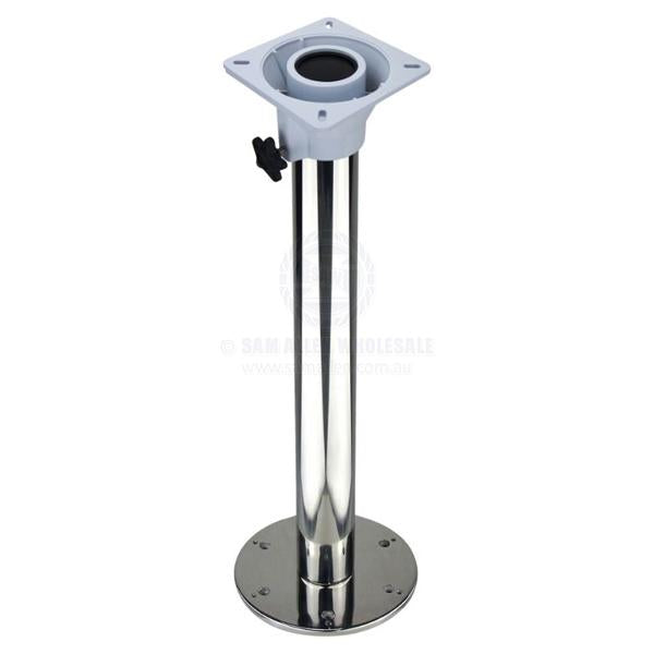 REELAX TABLE PEDESTAL STAINLESS STEEL REMOVABLE 750MM