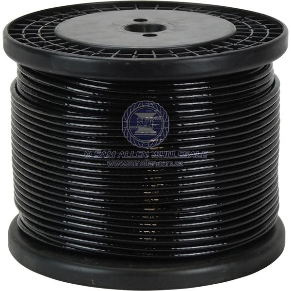 STRONGASTAINLESS WIRE - 7 X 19 POLYURETHANE COATED - GALVANISED