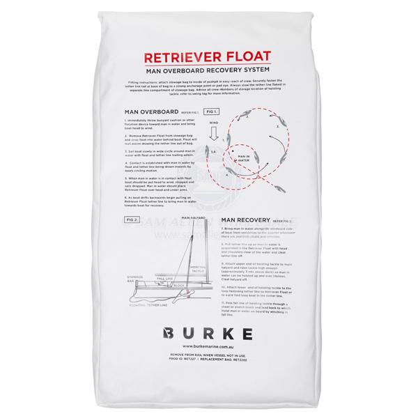 BURKE RETRIEVER FLOAT LIFESLING AND STOWBAG