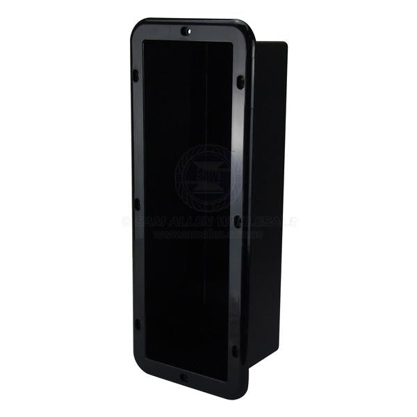 CAN-SB STORAGE BOXES - OPEN SIDE - RECESSED MOUNT - ASA PLASTIC
