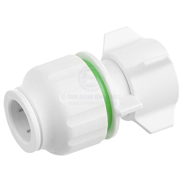 TWISTLOC CONNECTOR STRAIGHT SWIVEL - BSPPF - 22MM TUBE